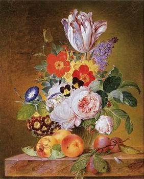unknow artist Floral, beautiful classical still life of flowers 015 oil painting image